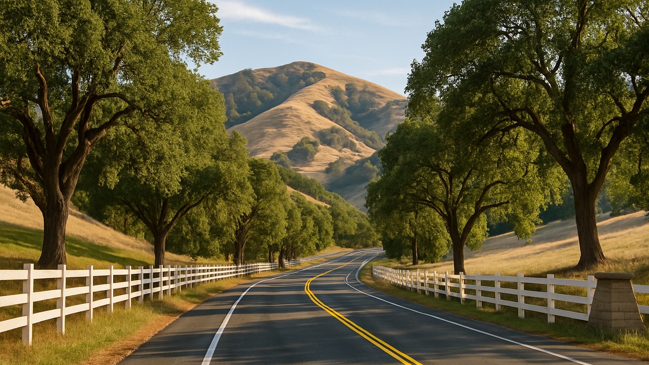 Norris Canyon near San Ramon, CA