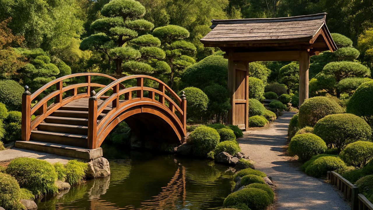 Hayward Japanese Gardens in Castro Valley, CA