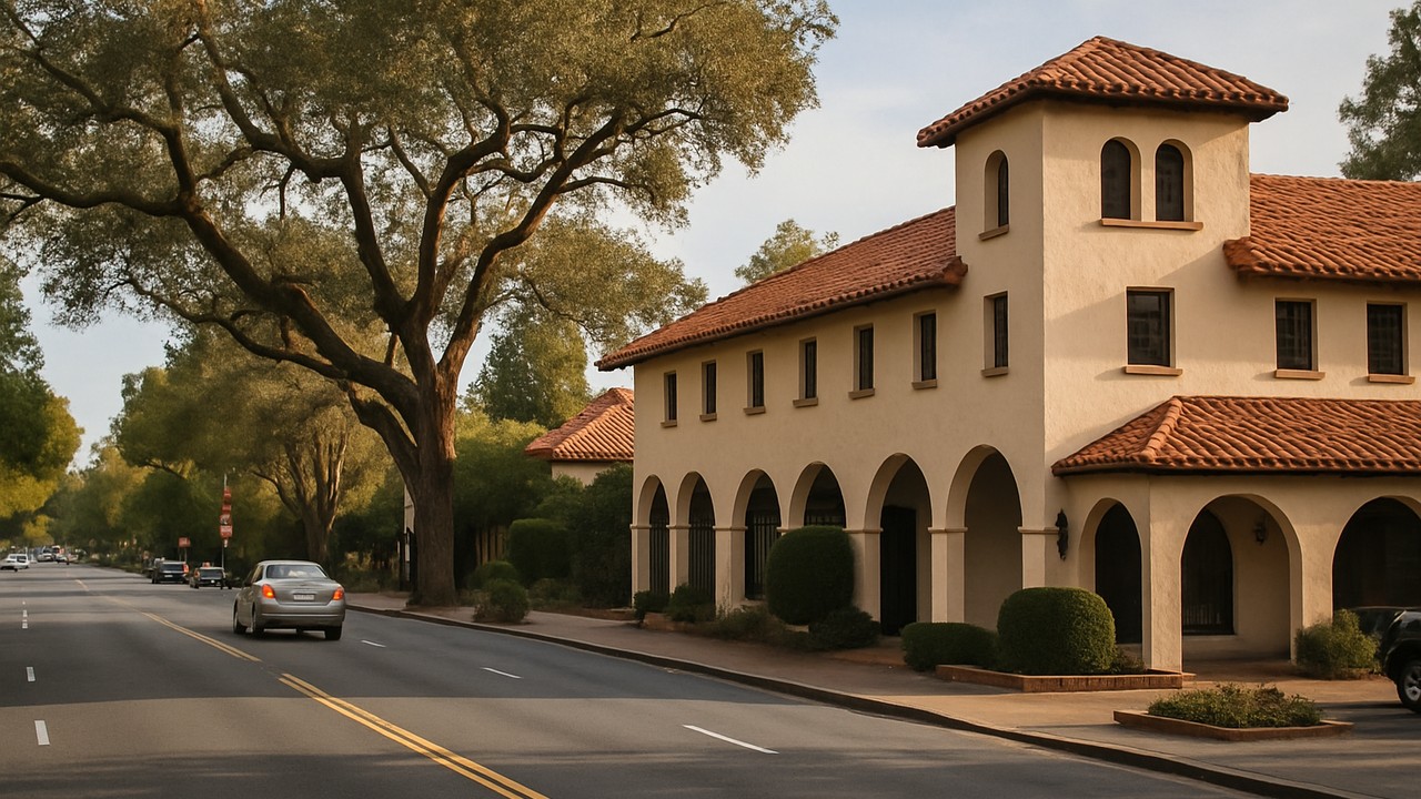 Old Palo Alto near Palo Alto, CA