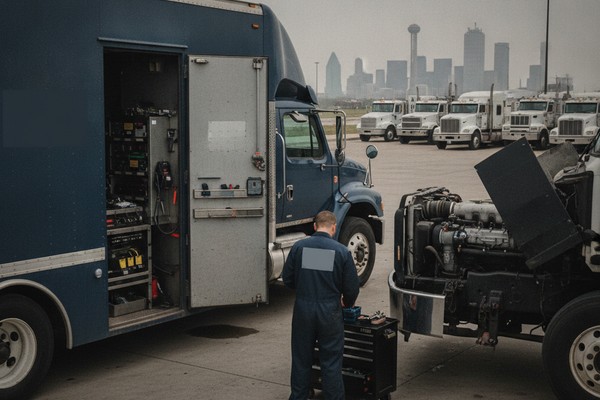 Mobile Truck Repair project by Dallas Heavy Duty Service in Dallas