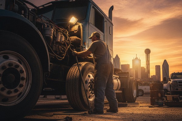 Mobile Truck Repair project by Dallas Heavy Duty Service in Dallas