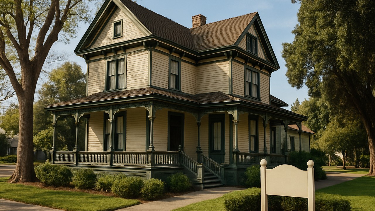 Harris Lass House Museum in Santa Clara, CA