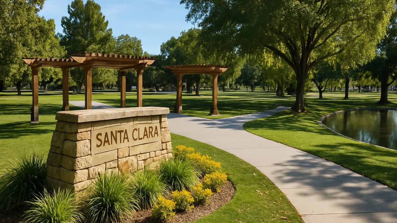 Central Park in Santa Clara, CA