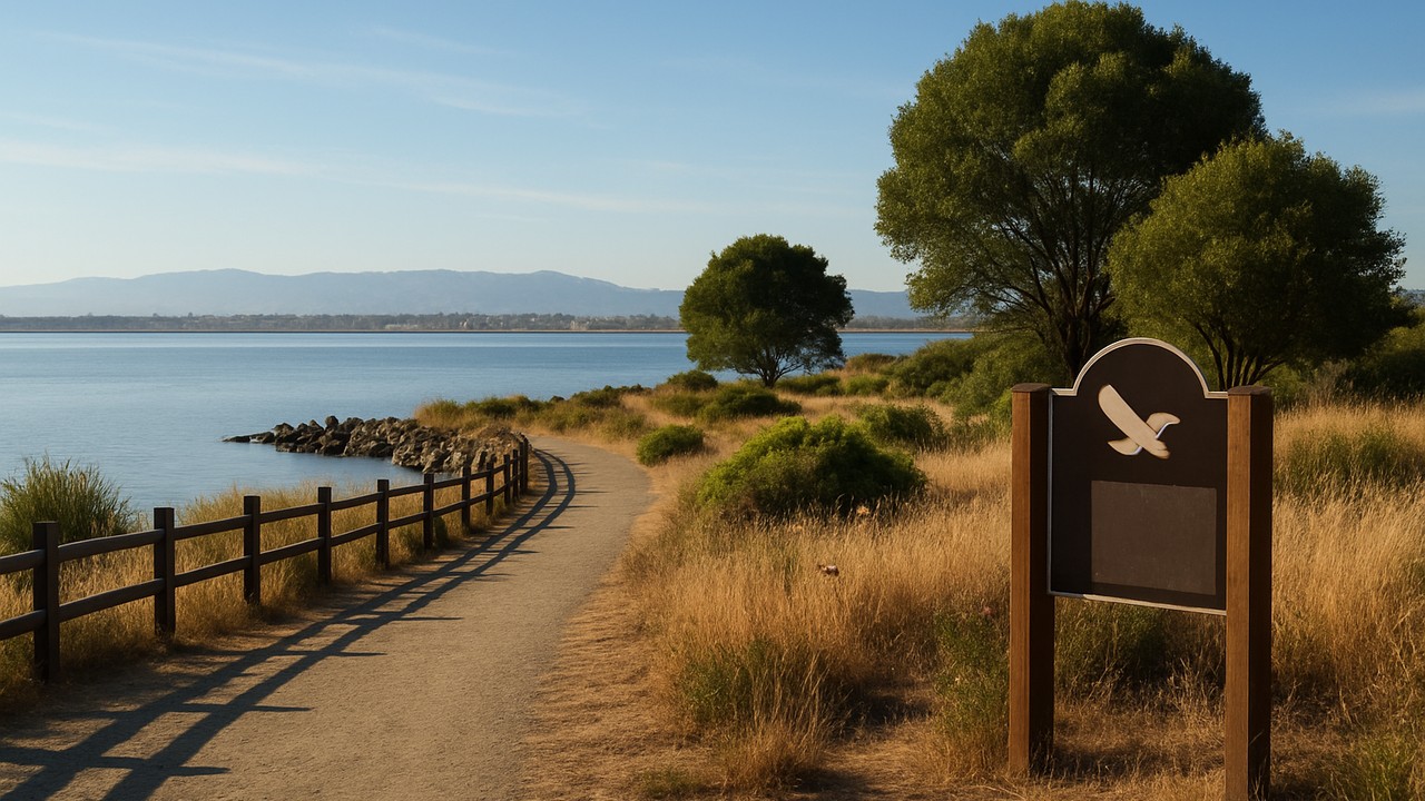 Oyster Bay Regional Shoreline in San Lorenzo, CA