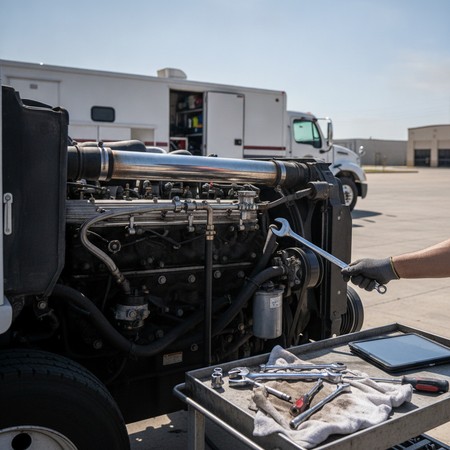 Mobile Diesel Truck Repair Service in Dallas Texas
