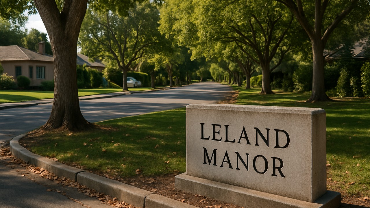 Leland Manor near Palo Alto, CA