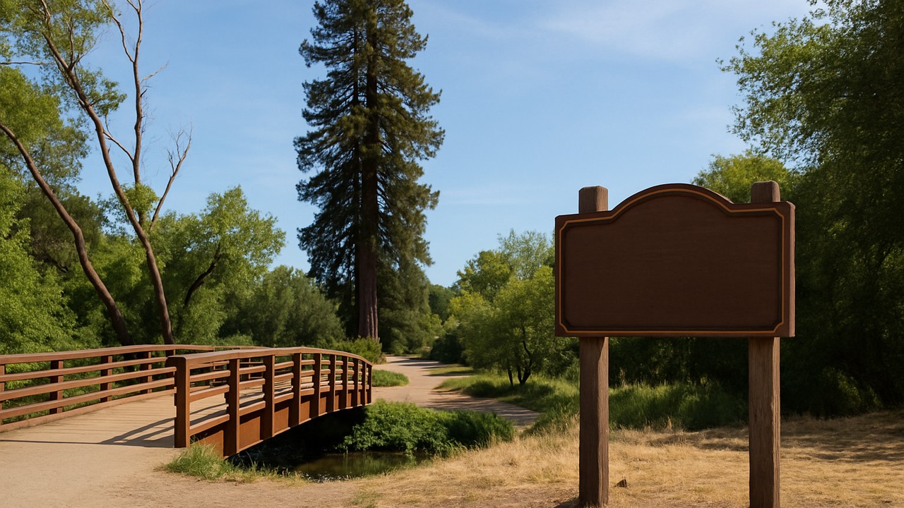 El Palo Alto Park in Palo Alto, CA