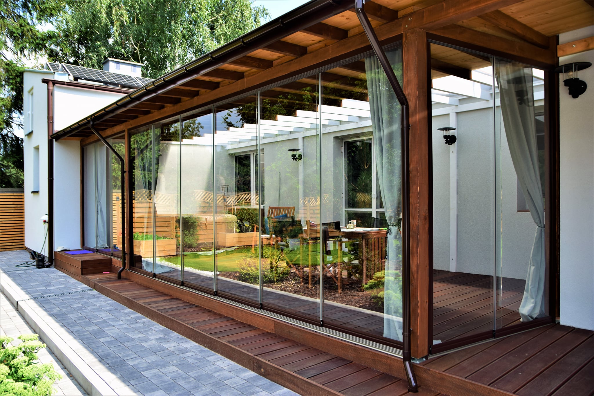 Pergola kivitelezés referencia