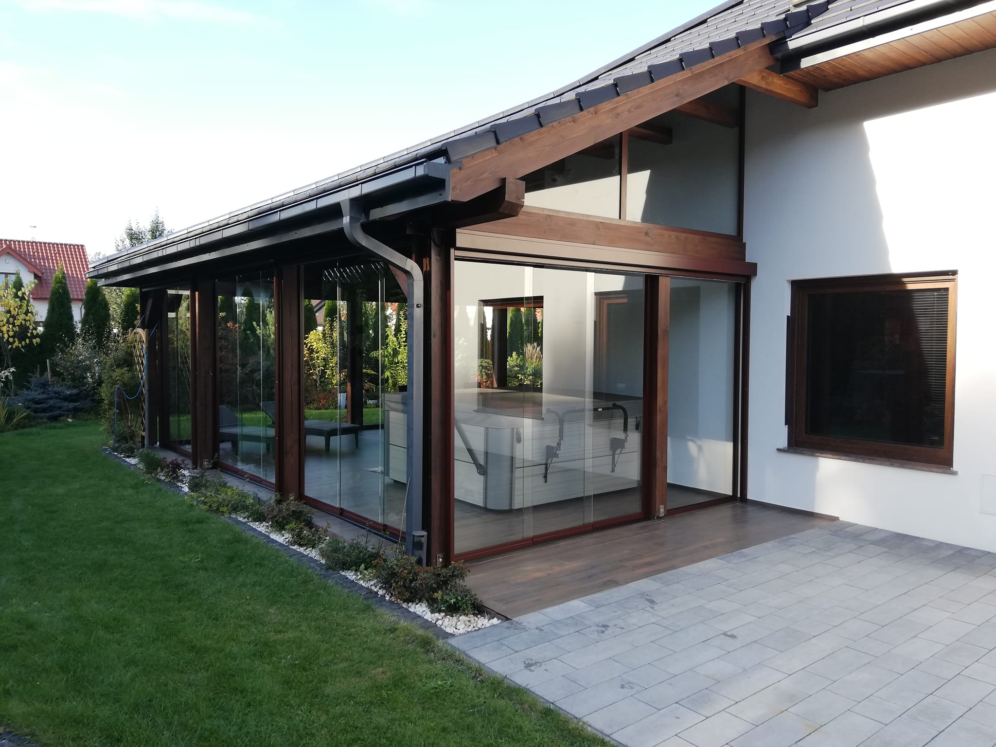 Pergola kivitelezés