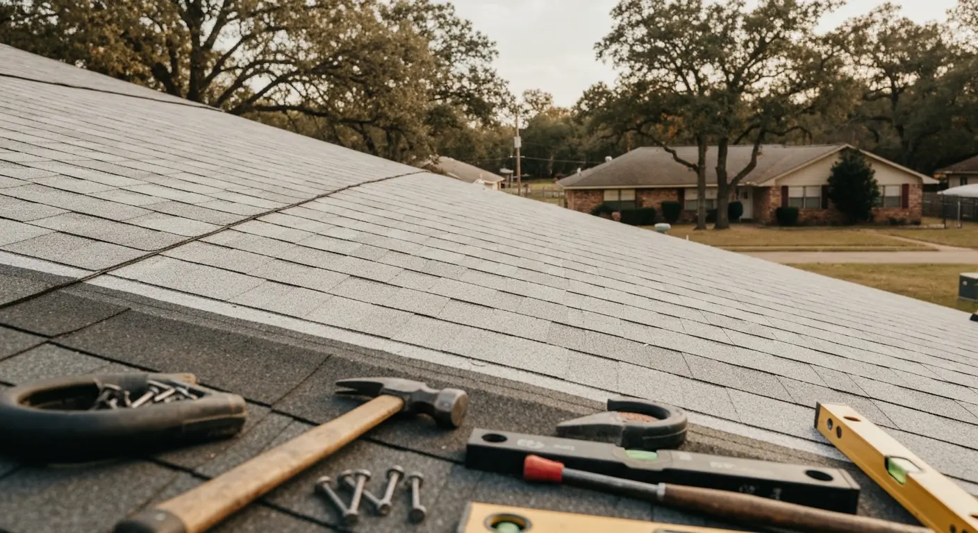 Roof replacement project