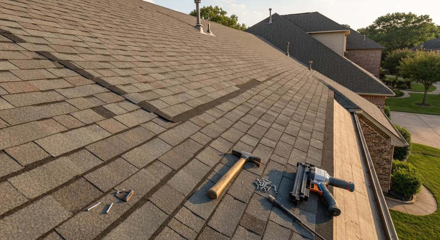 Roof replacement project
