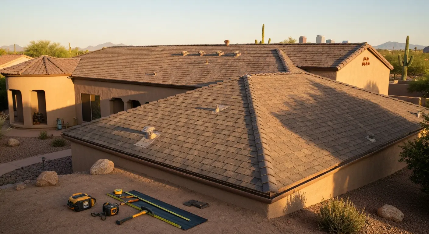 Roof replacement project