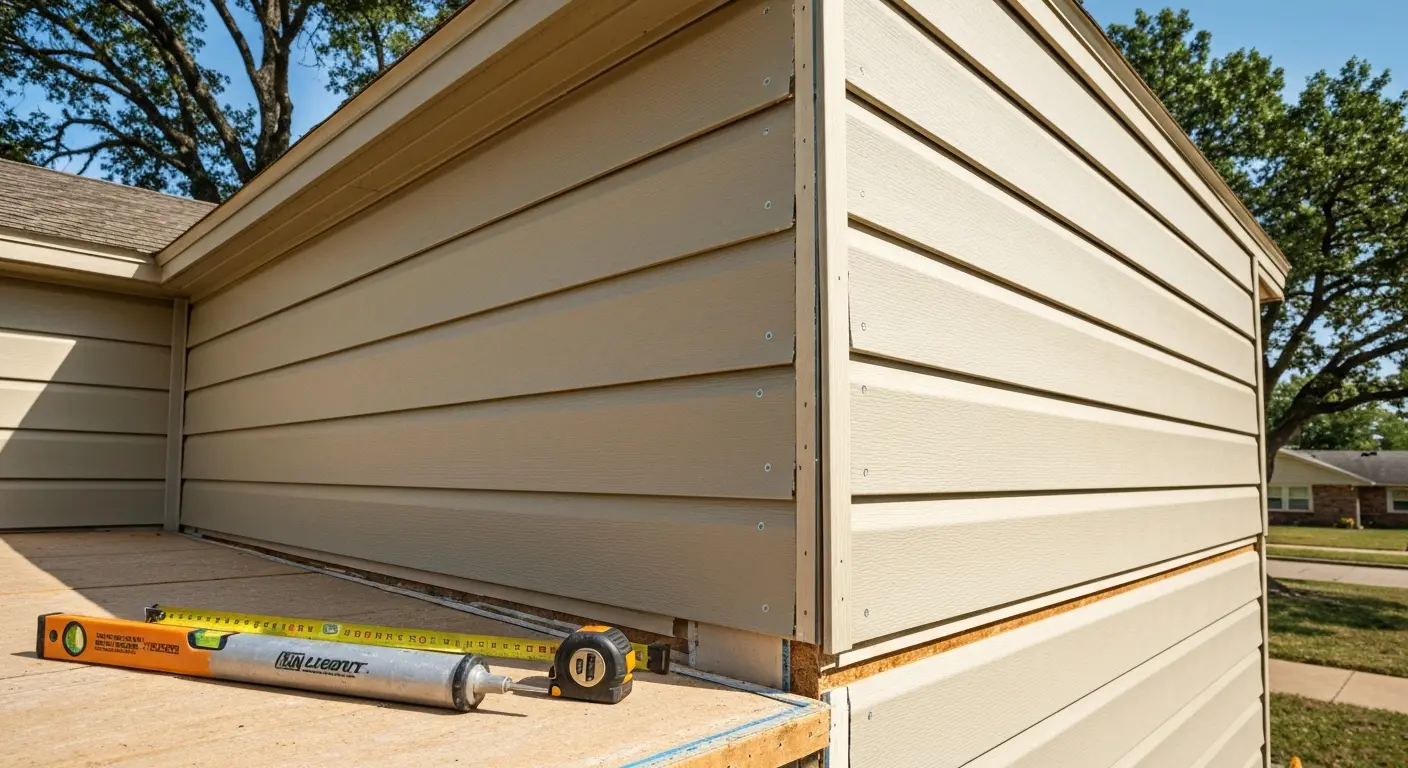 Siding installation