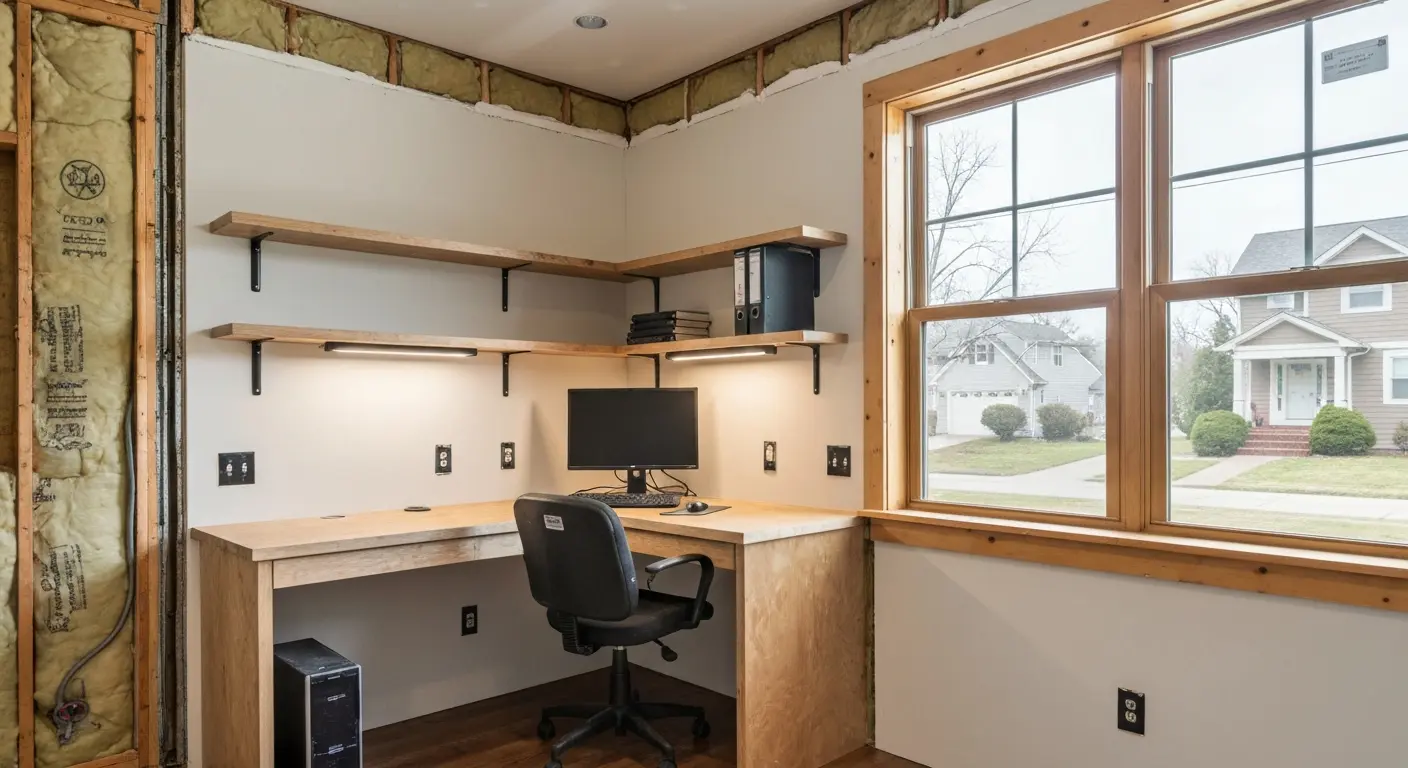 Home office addition