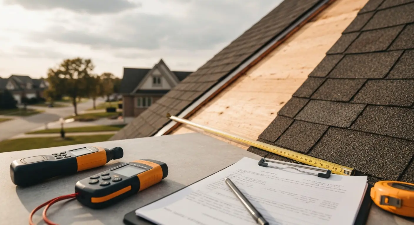Storm damage inspection