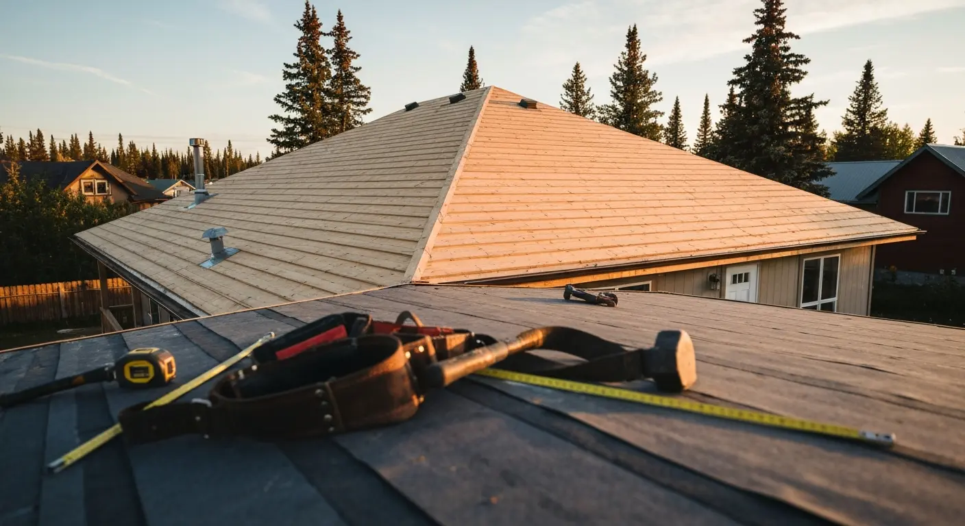 Roof replacement project