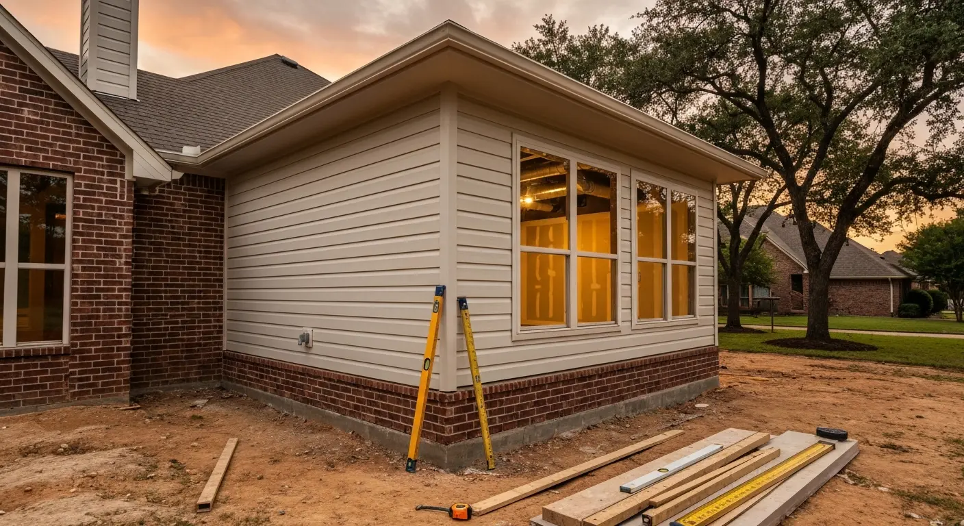 Room addition in Edmond