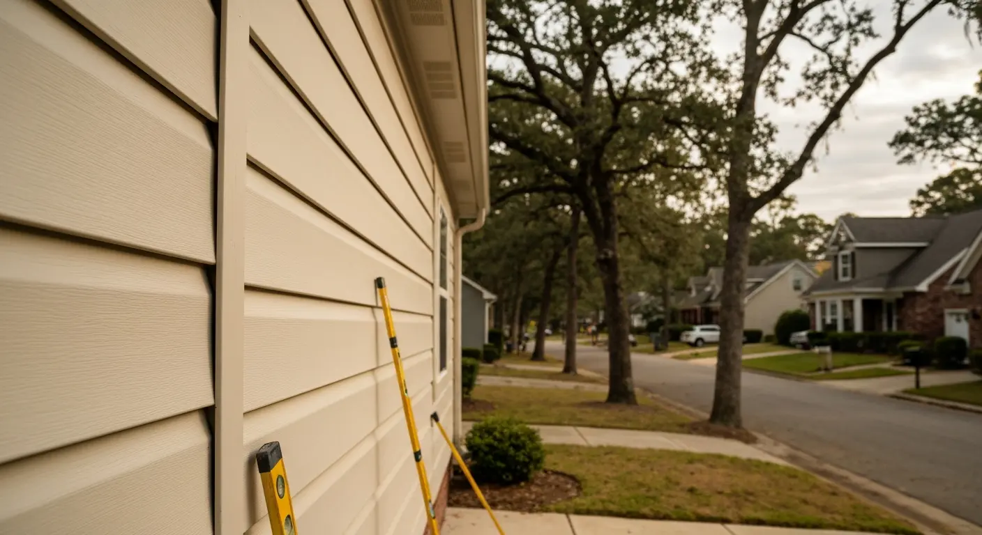 Siding installation