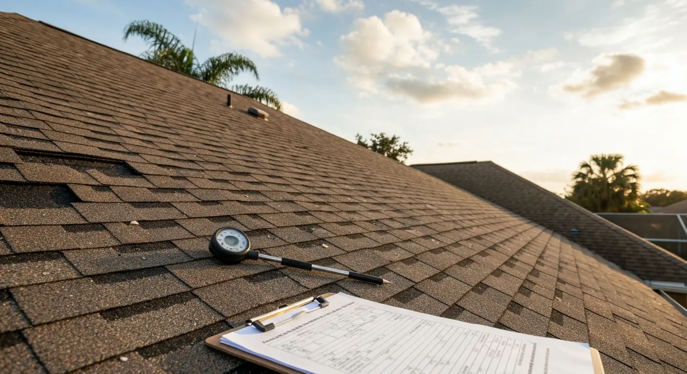 Hail damage roof repair