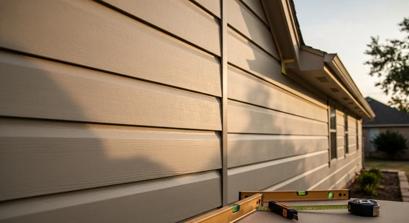 Fiber cement siding installation