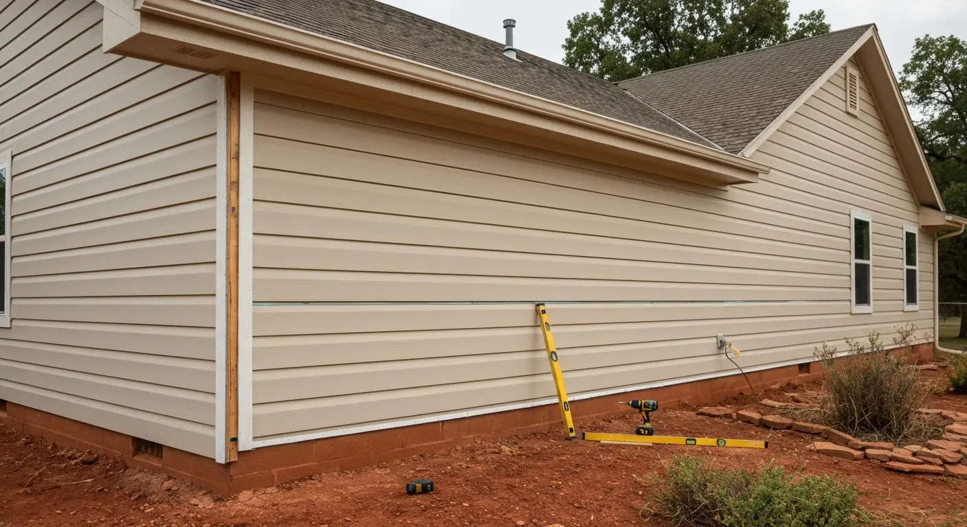 Siding installation