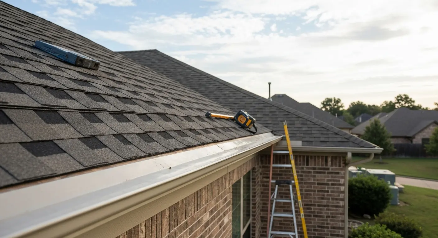 Storm damage roof repair Edmond