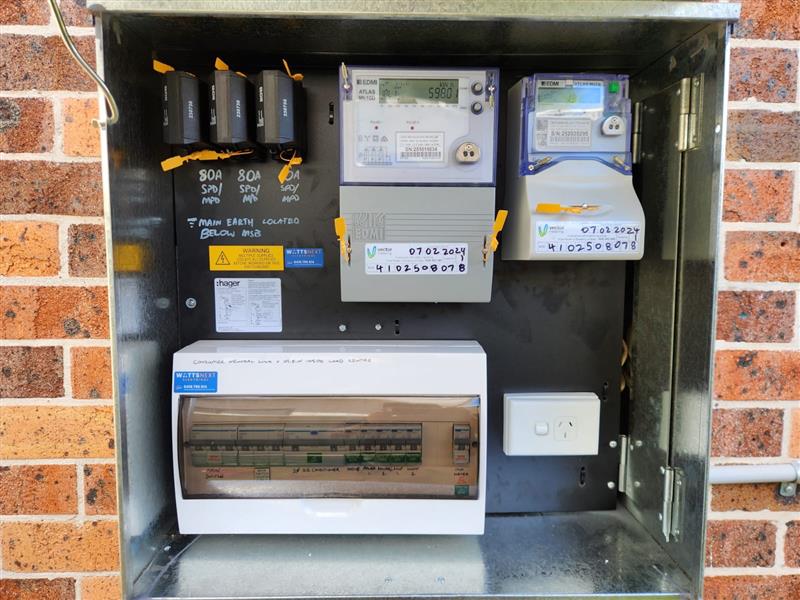 Switchboard installation