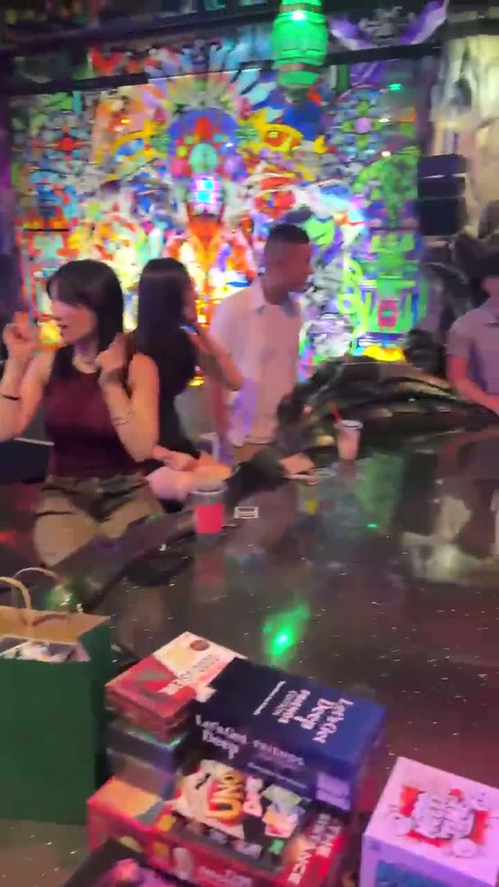 Friends playing together at a Subtle SoCal Games night