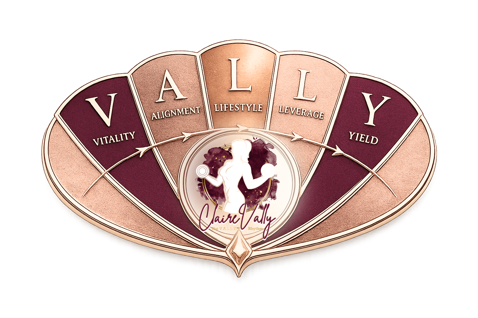 The V.A.L.L.Y.™ Rhythm logo