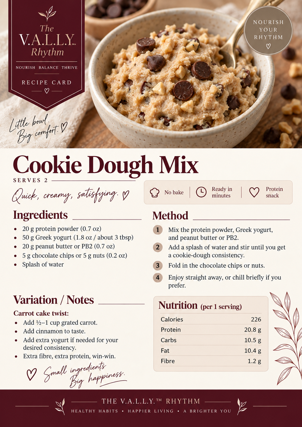 Cookie Dough Mix