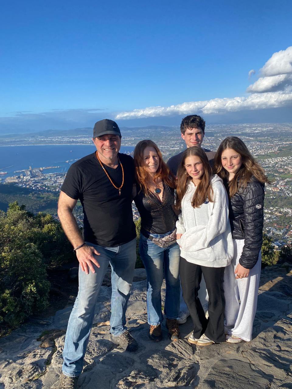 Family on Lion's Head, Cape Town