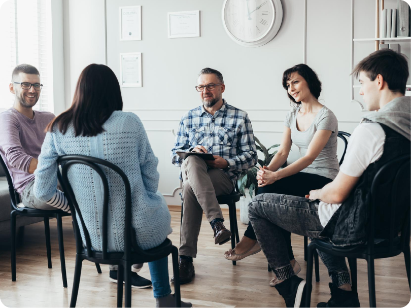 Offering workshops and seminars in Sanara Mental Health Bellevue