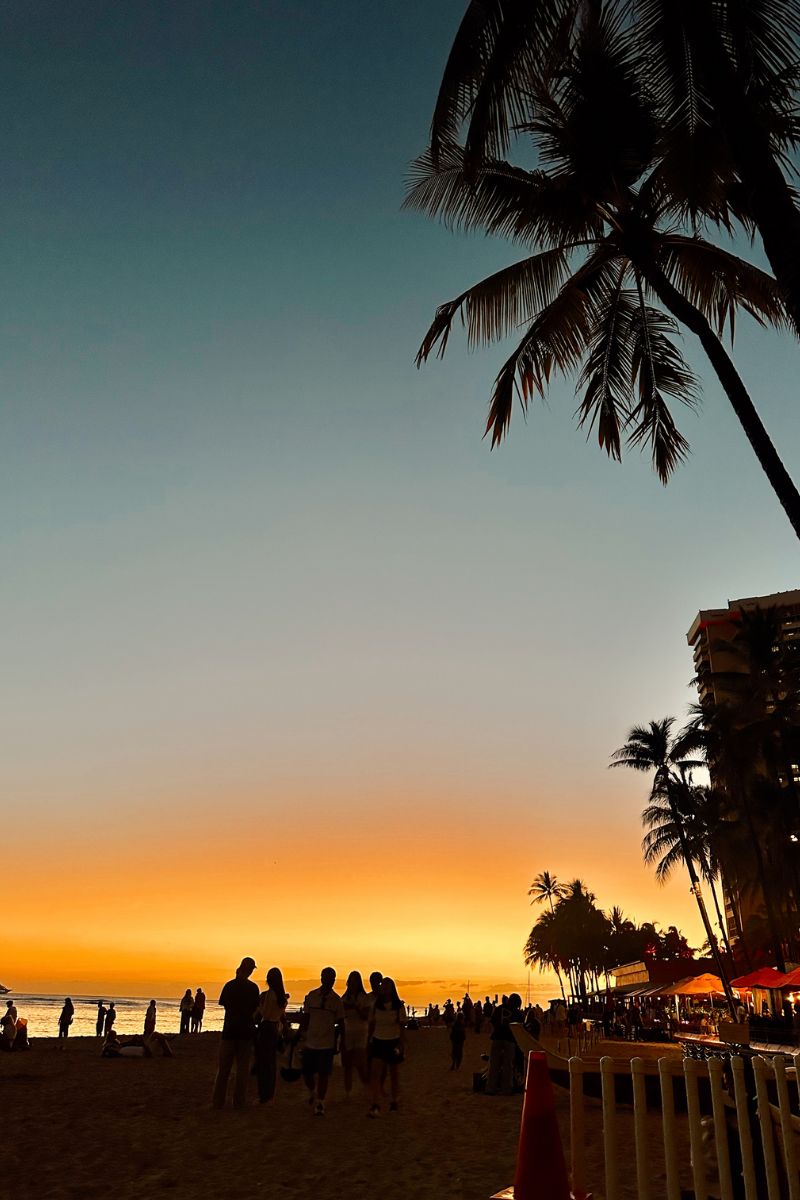 waikiki sunset