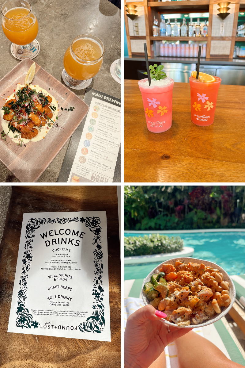 maui brewing waikiki wayfinder lost + found bar poke bowl