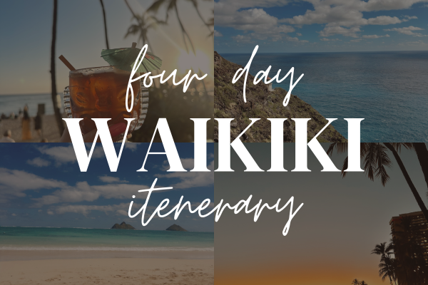 Waikiki Honolulu Hawaii Lanikai Beach Dukes Mai Tai