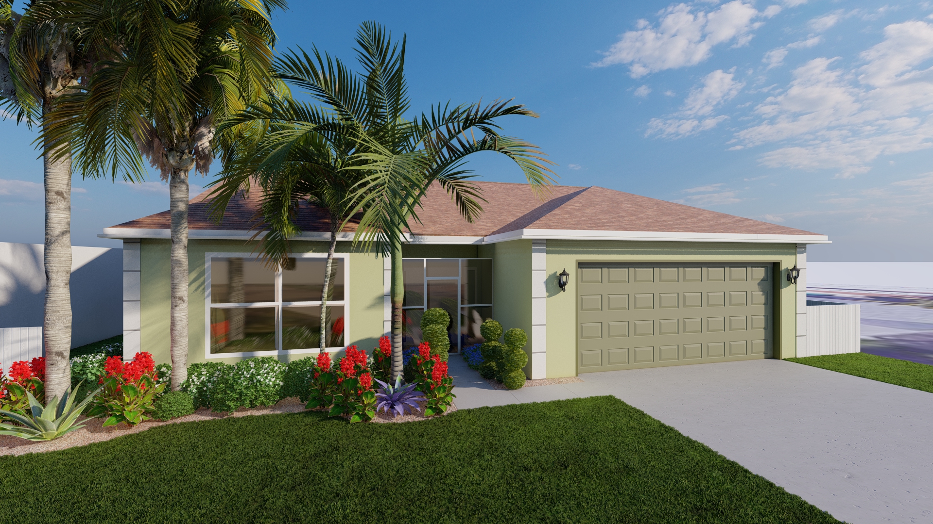 Commercial entry design