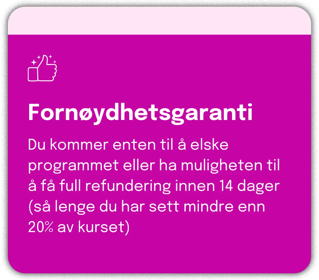 Fornøydhetsgaranti