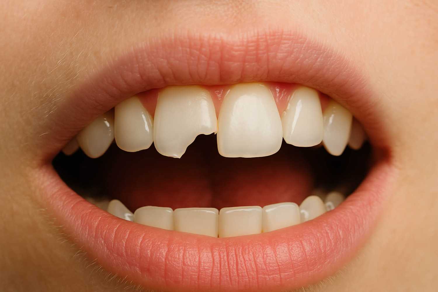 Broken tooth