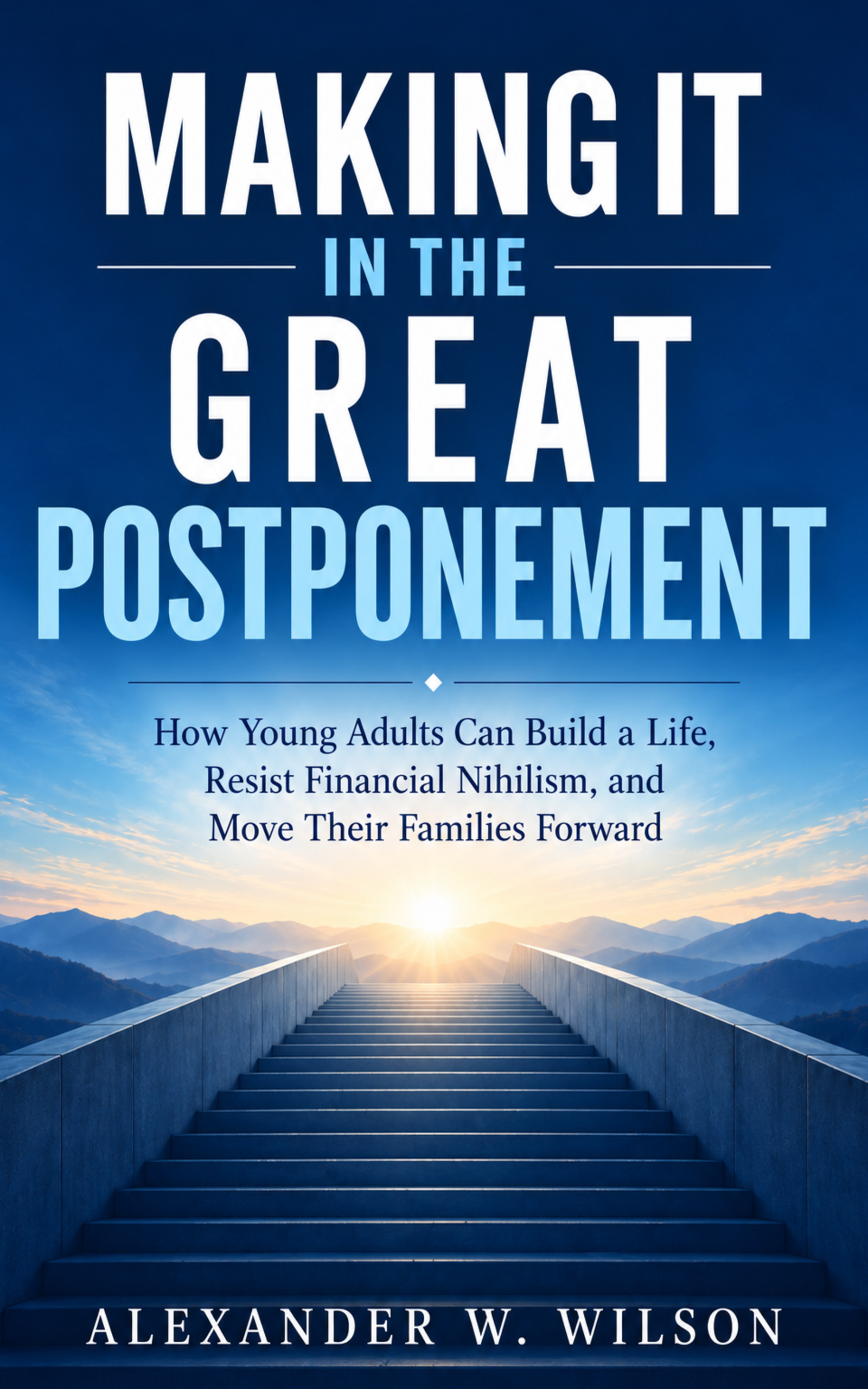 Making It in the Great Postponement by Alexander W. Wilson