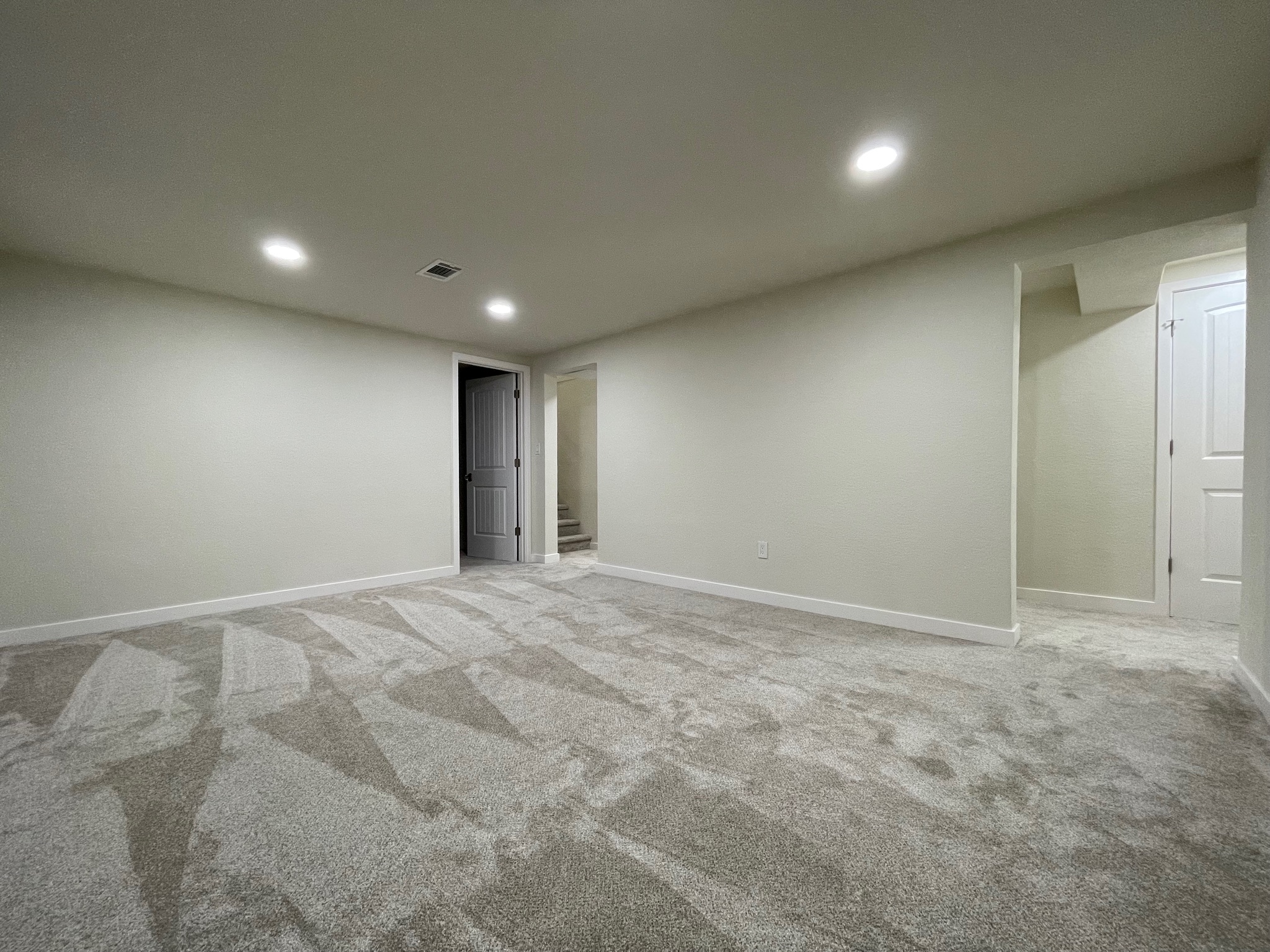 basement finish drywall carpet and stairs colorado
