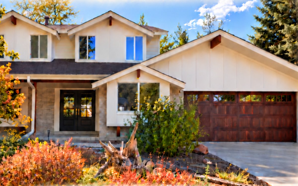 Front of the renovated home at 4311 Pali Way in Boulder, Colorado, remodeled by Mile High Remodel