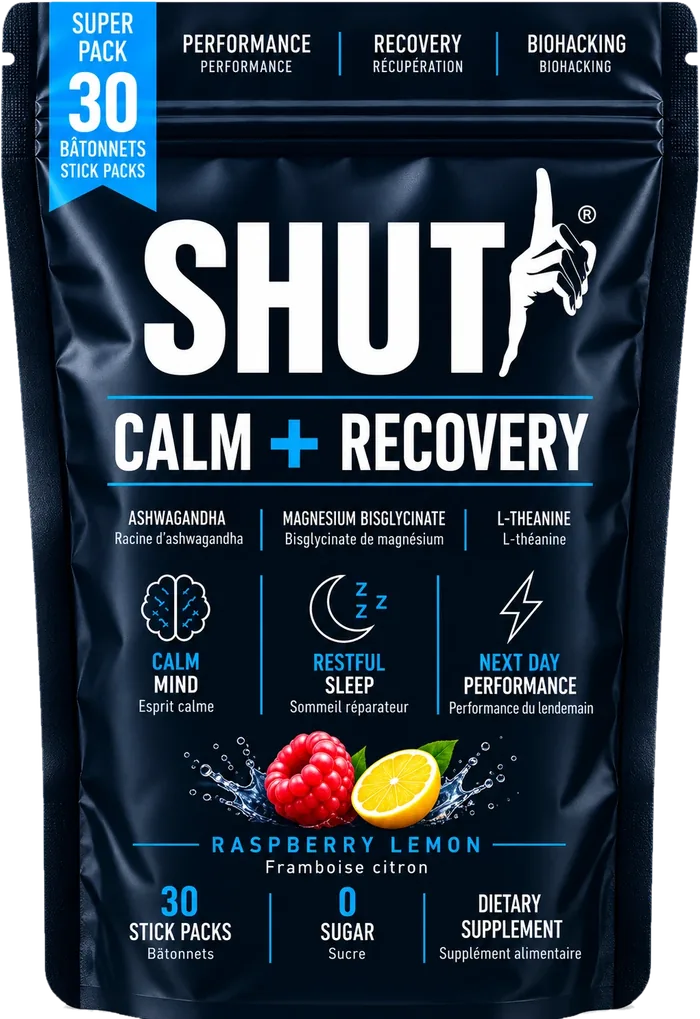 SHUT Calm + Recovery large bag, 30 sticks