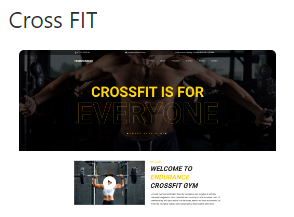 DesignAdict Templates - Cross Fit