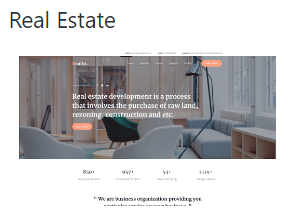 DesignAdict Templates - Real Estate