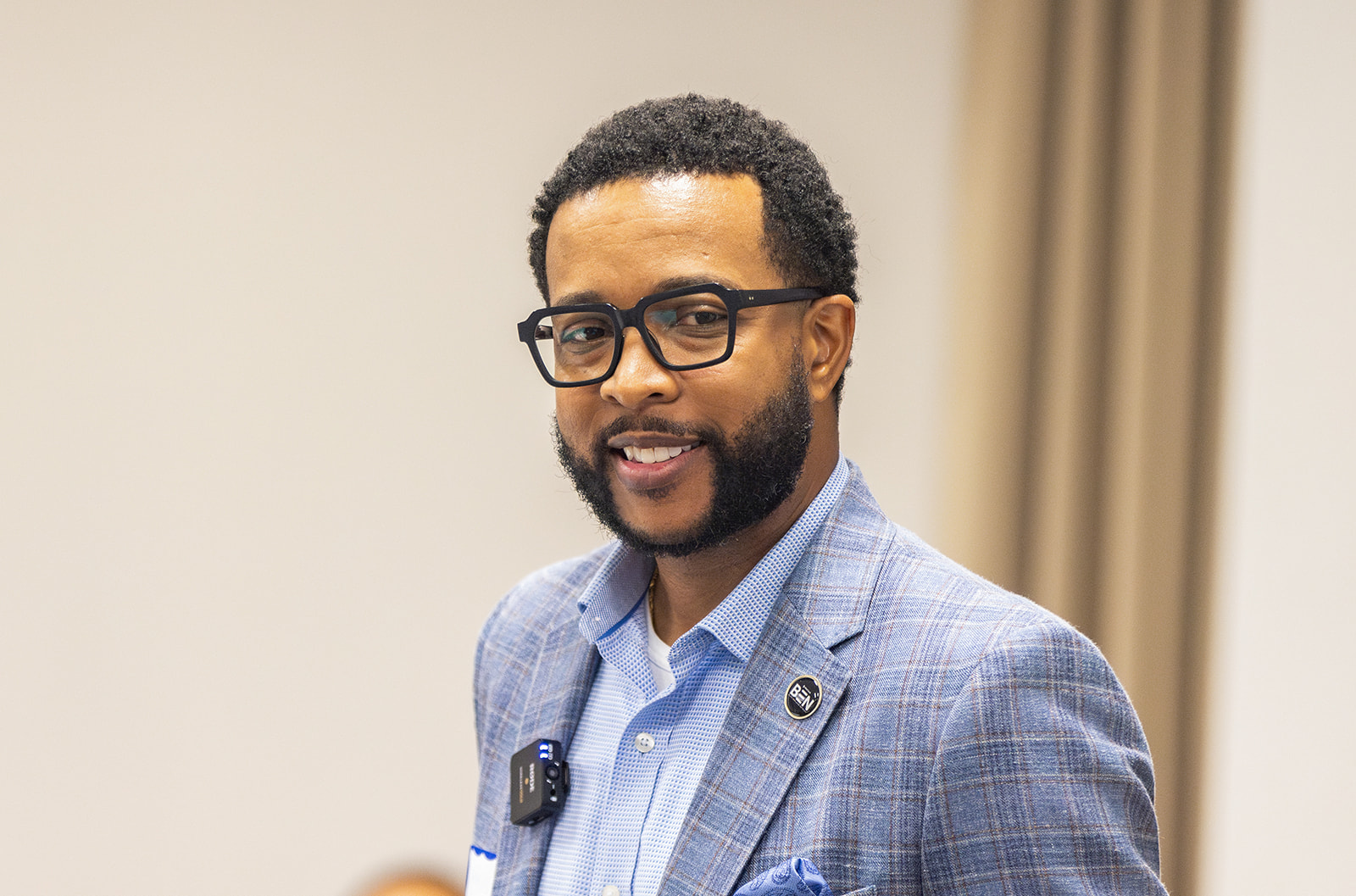 Marcus G. Phillips speaking at NC A&T University