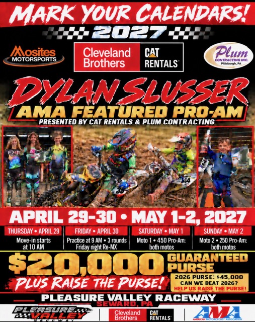 2027 Dylan Slusser AMA Featured Pro-Am