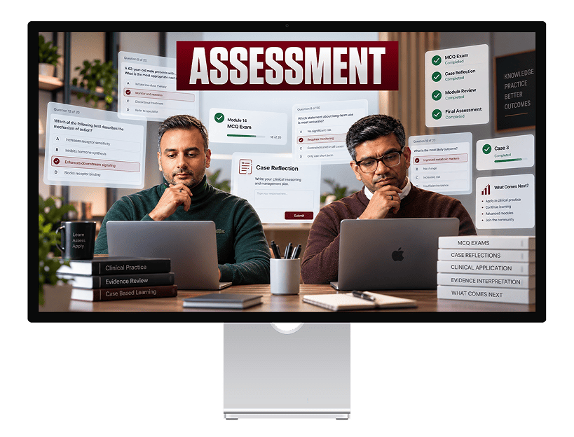 Healand course module mockup