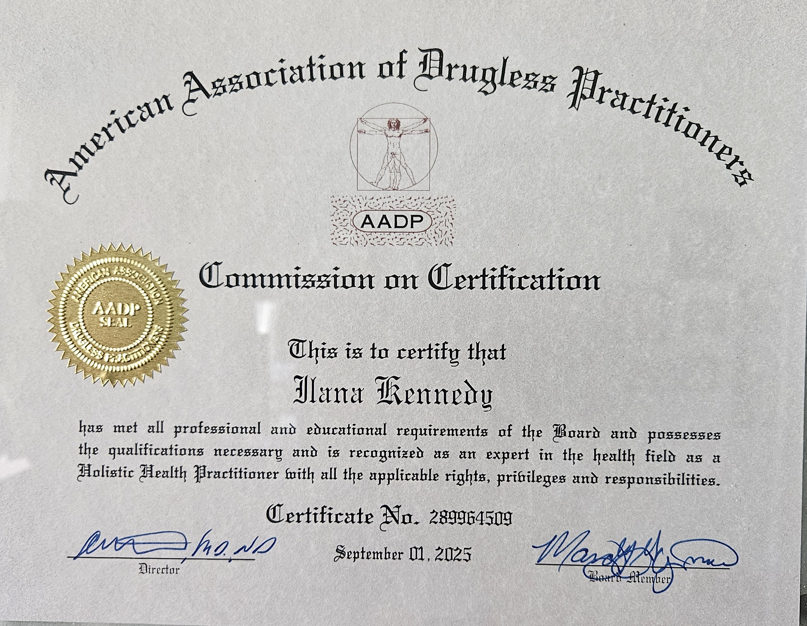 Certification logo