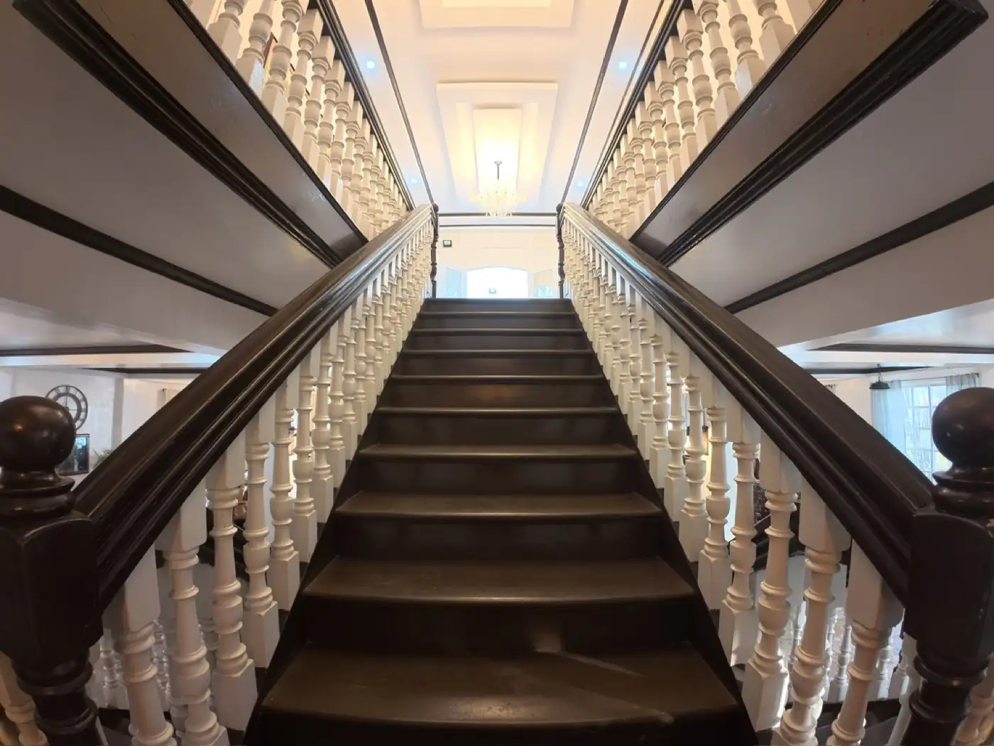 Grand staircase of the Hechanova ancestral house