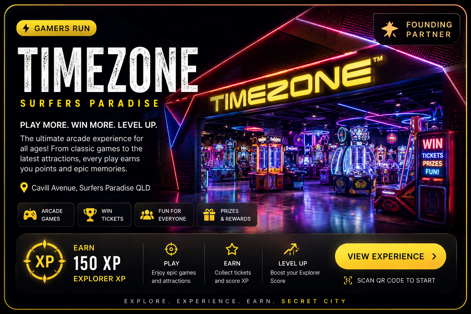 Timezone Surfers Paradise Featured Experience